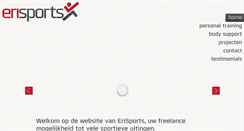 Desktop Screenshot of erisports.nl